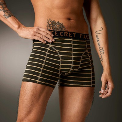 Men's Luxury Trunk - Dark Stripe