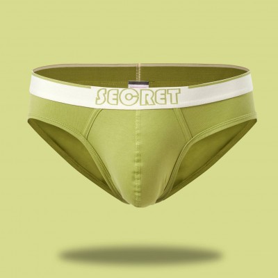 Secret Face Luxury Mens Briefs - MULTI CONTRAST - 5 Pack