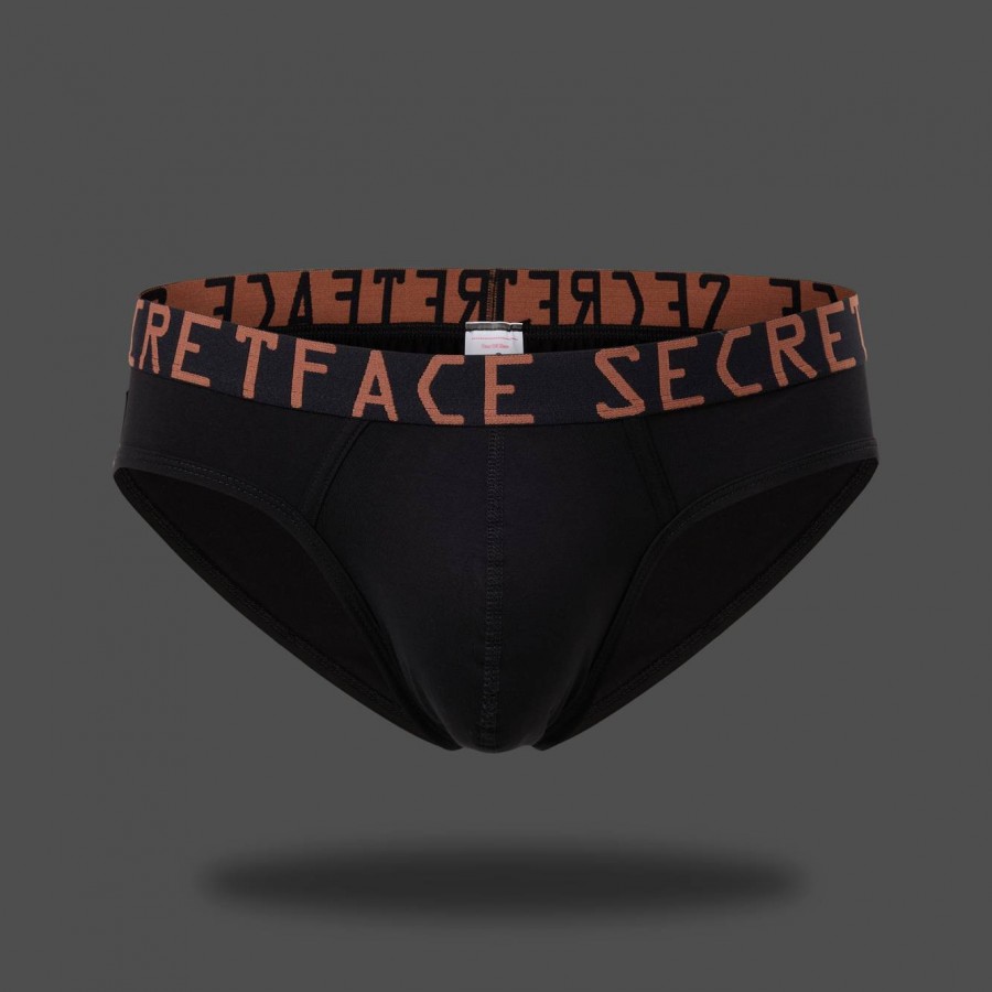Secret Face Luxury Mens Briefs - MULTI CONTRAST - 5 Pack Secret Face Luxury Mens Briefs - MULTI CONTRAST - 5 Pack