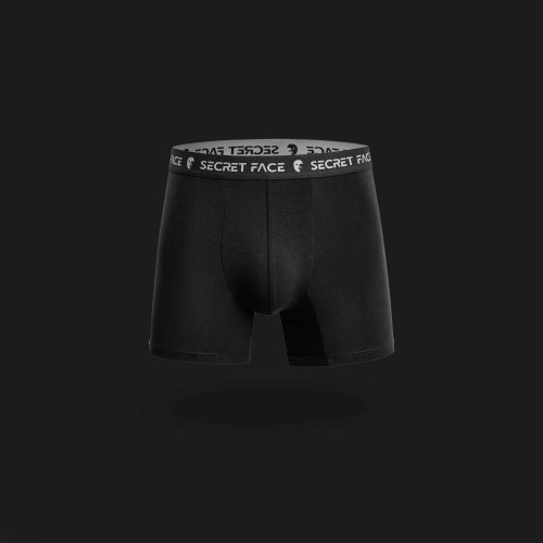 Mens Trunk- No Chafe Fitted Fashion Underwear- Men In Black